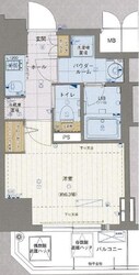 エスライズ西本町の物件間取画像